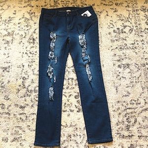 Y&F Stylogic Jeans Destroyed Skinny
